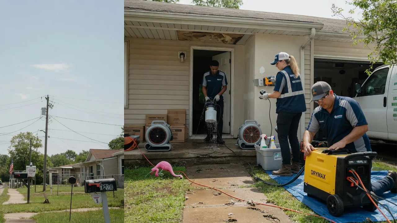 Storm Damage Water Removal in Dunbar, WI near me